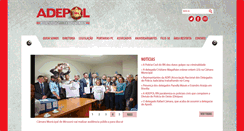 Desktop Screenshot of adepolrn.com.br